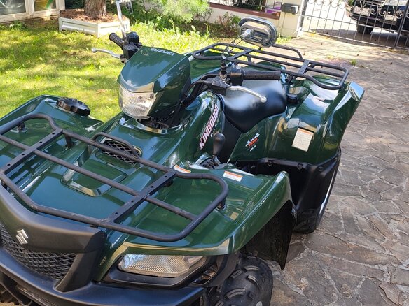 2005 Suzuki KingQuad 700, зелёный, 870000 рублей - вид 3