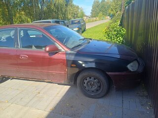 2008 Kia Spectra I Рестайлинг 2, красный, 95000 рублей, вид 4