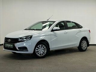2020 Lada (ВАЗ) Vesta I, белый, 1150000 рублей, вид 1