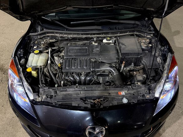 2012 Mazda 3 II (BL) Рестайлинг, чёрный, 740000 рублей - вид 9