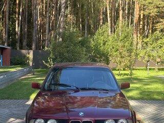 1992 BMW 5 серии 525i III (E34), красный, 870000 рублей, вид 1