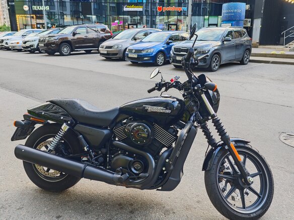 2020 Harley-Davidson Street 750, чёрный, 600000 рублей - вид 2