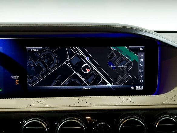 2018 Mercedes-Benz Maybach S-Класс 560 I (X222) Рестайлинг, чёрный, 4750000 рублей - вид 14
