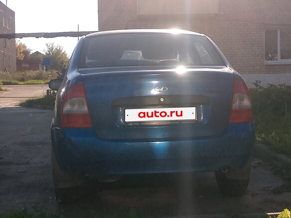 2006 Lada (ВАЗ) Kalina I, синий, 129000 рублей - вид 2