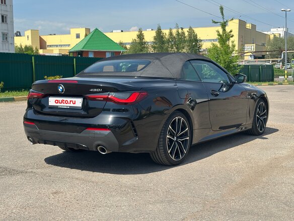 2021 BMW 4 серии 430i xDrive G22, G23, G26, чёрный, 4800000 рублей - вид 2