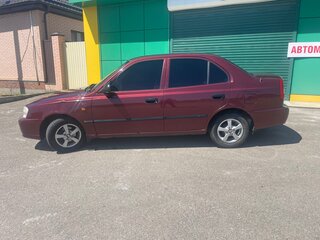 2007 Hyundai Accent ТагАЗ II, красный, 425000 рублей, вид 2