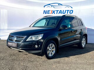 2010 Volkswagen Tiguan I, чёрный, 1067000 рублей, вид 1