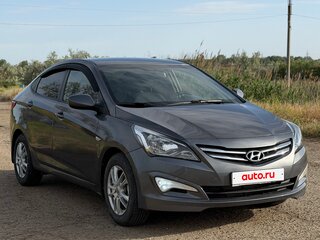 2014 Hyundai Solaris I Рестайлинг, серый, 670000 рублей, вид 4