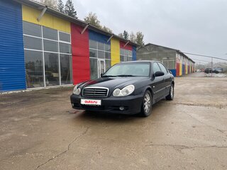 2006 Hyundai Sonata ТагАЗ IV (EF) Рестайлинг, чёрный, 350000 рублей, вид 3