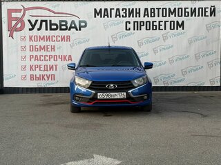 2022 Lada (ВАЗ) Granta Drive Active I Рестайлинг, синий, 680000 рублей, вид 2