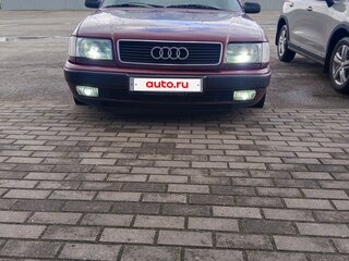 1991 Audi 100 IV (C4), красный, 530000 рублей, вид 2