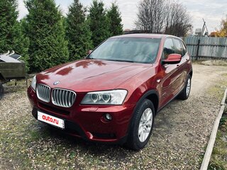 2013 BMW X3 28i xDrive II (F25), красный, 1800000 рублей, вид 3
