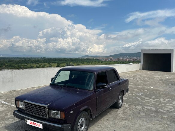 2005 Lada (ВАЗ) 2107, фиолетовый, 140000 рублей - вид 4