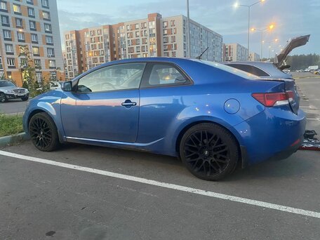 2013 Kia Cerato 6-speed II, синий, 730000 рублей, вид 5