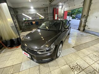 2015 Volkswagen Passat B8, коричневый, 1800000 рублей, вид 3