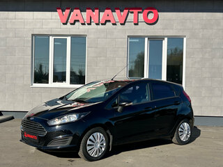 2016 Ford Fiesta Mk6 Рестайлинг, чёрный, 935000 рублей, вид 1
