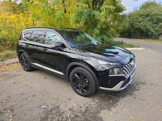2021 Hyundai Santa Fe IV Рестайлинг, чёрный, 3550000 рублей, вид 1