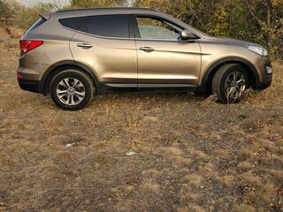 2015 Hyundai Santa Fe III Рестайлинг, коричневый, 1870000 рублей, вид 2