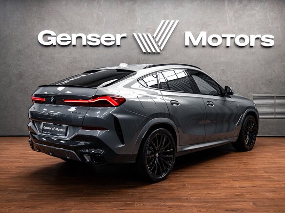 2025 BMW X6 40d III (G06) Рестайлинг, серый, 15800000 рублей - вид 5