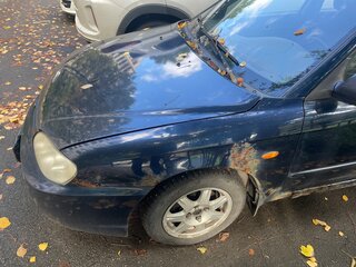 2007 Kia Spectra I Рестайлинг 2, синий, 72000 рублей, вид 4