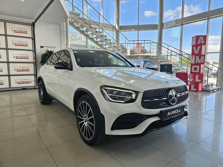 2021 Mercedes-Benz GLC Coupe 300 I (C253) Рестайлинг, белый, 5990000 рублей, вид 4
