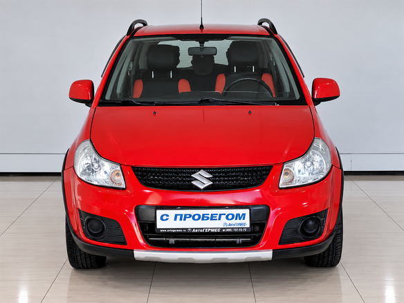 2011 Suzuki SX4 I (Classic) Рестайлинг, красный, 630000 рублей - вид 1