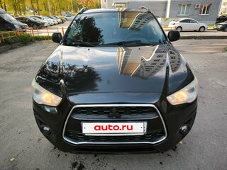 2013 Mitsubishi ASX I Рестайлинг, чёрный, 950000 рублей, вид 2
