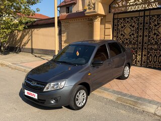 2017 Lada (ВАЗ) Granta I, серый, 435000 рублей, вид 1