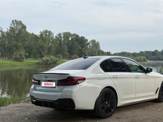2021 BMW 5 серии 520d xDrive VII (G30/G31/G38) Рестайлинг, белый, 5110000 рублей, вид 5