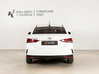 2021 Hyundai Solaris II Рестайлинг, белый, 1218308 рублей, вид 4