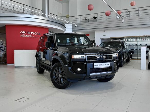 2026 Toyota Land Cruiser Prado 250 Series, чёрный, 12300000 рублей