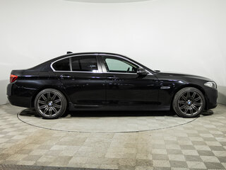 2013 BMW 5 серии 520d VI (F10/F11/F07) Рестайлинг, чёрный, 2299700 рублей, вид 4