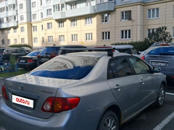 2008 Toyota Corolla AMT X (E140, E150), серебристый, 395000 рублей - вид 3
