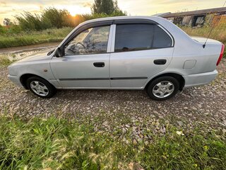 2011 Hyundai Accent ТагАЗ II, серебристый, 450000 рублей, вид 5