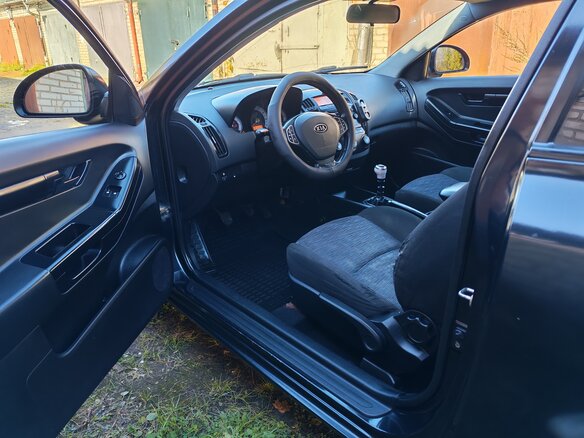 2008 Kia Ceed I, чёрный - вид 15