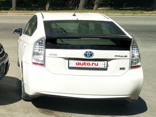 2009 Toyota Prius III (XW30), белый, 1100000 рублей, вид 3