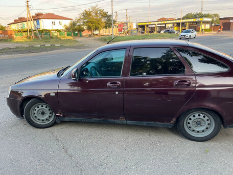 2012 Lada (ВАЗ) Priora I, красный, вид 4