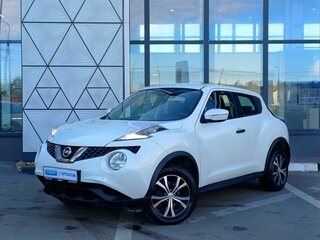 2015 Nissan Juke I Рестайлинг, белый, 1249000 рублей, вид 1