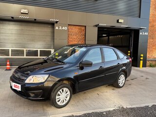 2015 Lada (ВАЗ) Granta I, чёрный, 370000 рублей, вид 2