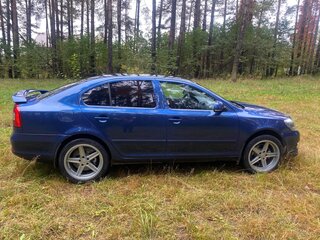 2010 Skoda Octavia II (A5) Рестайлинг, синий, 535000 рублей, вид 5