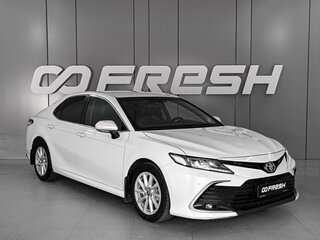 2021 Toyota Camry VIII (XV70) Рестайлинг, белый, 2999000 рублей, вид 1