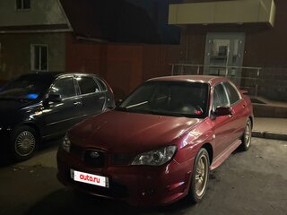 2006 Subaru Impreza II Рестайлинг 2, красный, 780000 рублей, вид 3