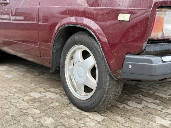 2007 Lada (ВАЗ) 2107, красный, 185000 рублей - вид 4
