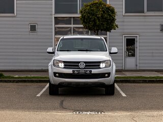 2012 Volkswagen Amarok I, серебристый, 1695000 рублей, вид 2