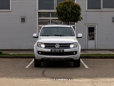 2012 Volkswagen Amarok I, серебристый, 1695000 рублей, вид 2