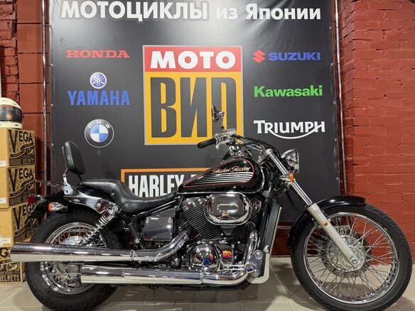 2001 Honda Shadow 750, чёрный, 510000 рублей - вид 1
