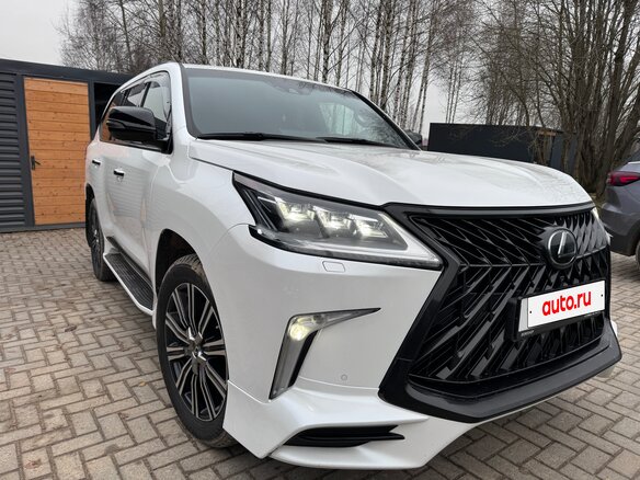 2019 Lexus LX 570 III Рестайлинг 2, белый, 7999999 рублей - вид 15