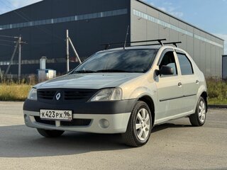 2007 Renault Logan I, серый, 349000 рублей, вид 1