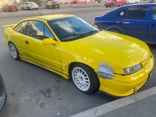 1991 Opel Calibra, жёлтый, 180000 рублей, вид 1
