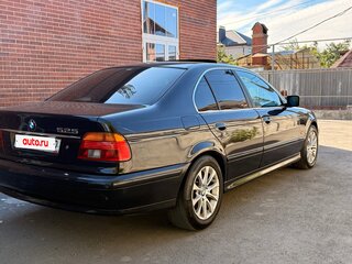 2001 BMW 5 серии 520i IV (E39) Рестайлинг, чёрный, 600000 рублей, вид 5